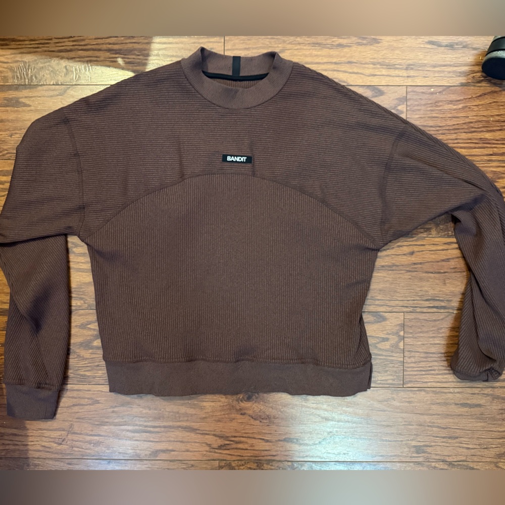 Bandit Running - Versa Rib Mockneck Pullover